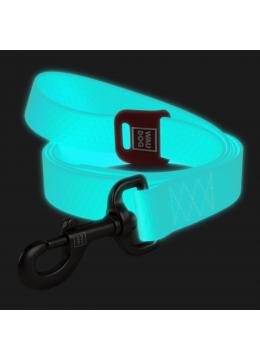 Collar WauDog Waterproof Флуоресцентный Поводок