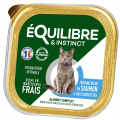 Изображение 1 - Equilibre & Instinct Паштет для дорослих і стерилізованих котів із лососем і кабачком