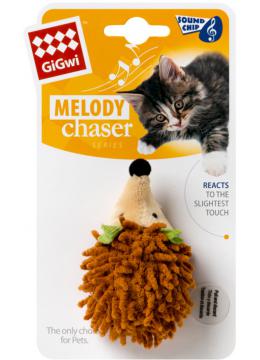 GiGwi Melody chaser Ежик з электронным чипом