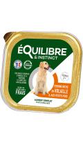 Equilibre & Instinct Паштет для собак зрілого віку з м'ясом птиці