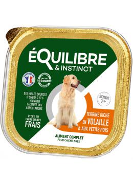 Equilibre & Instinct Паштет для собак зрілого віку з м'ясом птиці