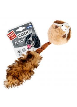 GiGwi Catch & fetch Барсук с 2-мя пищалками