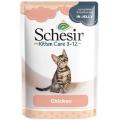 Изображение 1 - Schesir Cat Kурка в желе для кошенят, пауч
