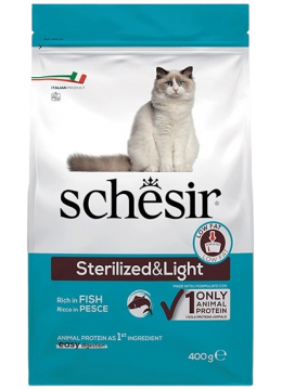 Schesir Cat Sterilized & Light Fish