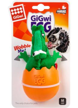 GiGwi Egg Крокодил-неваляшка