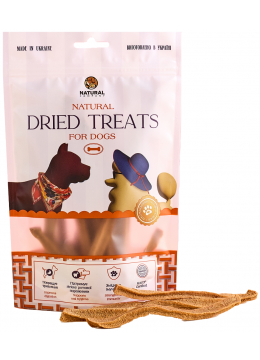 Natural Dried Treats Мясные полоски с утки