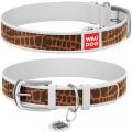 Изображение 1 - Collar WauDog Design Жираф с qr паспортом белый