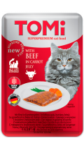 TOMi Cat Beef in Carrot Jelly говядина в морковном желе