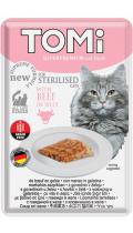 TOMi Cat Sterilised Beef in Jelly говядина в желе