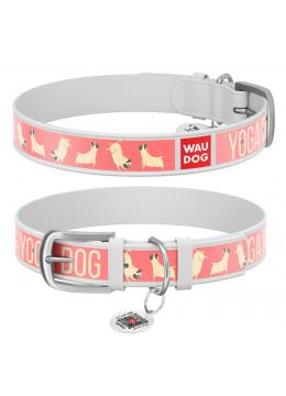 Collar WauDog Design Йога псы с qr паспортом