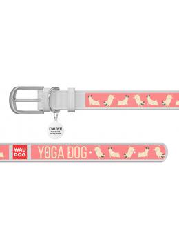Collar WauDog Design Йога псы с qr паспортом