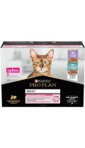 ProPlanAdult Delicate Digestion мультипак с индейкой и рыбой