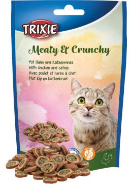 Trixie Meaty & Crunchy с курицей и кошачьей мятой