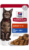 Hill's SP Feline Adult Ocean Fish с океанической рыбой в соусе