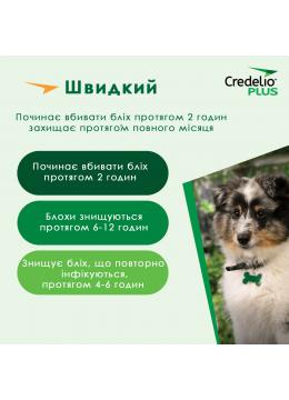 Credelio Plus для собак от 22 до 45 кг