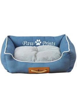 Animall Лежак Nena S з ручкою-канатом Light blue