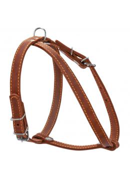 Collar Шлея одинарная с кожи, коричневая