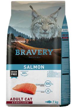 Bravery Salmon Adult Cat Sterilized