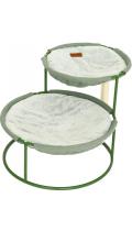 Misoko&Co Лежак двойной light green