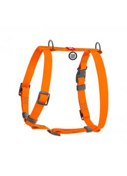 Collar Waudog Waterproof Шлея анатомическая Н-образная Помаранчева