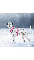 Collar Waudog Waterproof Шлея анатомическая Н-образная Розовая