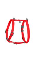Collar Waudog Waterproof Шлея анатомическая Н-образная Красная