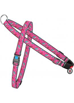 Collar WauDog Nylon Единорог нейлоновая быстросъемная шлея