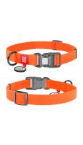 Collar WauDog Waterproof Водостойкий ошейник оранжевий