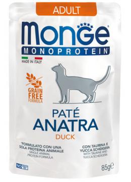 Monge Cat Monoprotein Pate Adult паштет с уткой