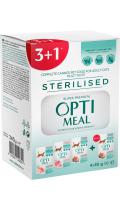 Optimeal Adult Cat Sterilised Multi Taste №6 лосось, индейка, говядина