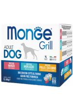 Monge Dog Grill Multipack Buste 3 вкуса