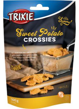 Trixie Sweet Potato Crossies лакомство с курицей