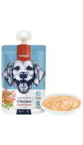 Wanpy Dog Chicken Carrot & Pea крем-пюре