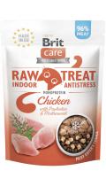 Brit Raw Treat Cat Indoor&Antistress Курица с пустырником