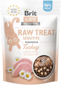 Brit Raw Treat Cat Sensitive Индейка с ромашкой