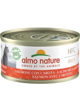 Almo Nature HFC Cat Jelly с лососем и морковкой