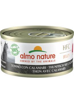 Almo Nature HFC Cat Jelly тунец с кальмаром