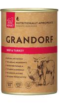 Grandorf Beef & Turkey Adult влажный корм