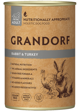 Grandorf Rabbit & Turkey Adult влажный корм