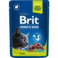 Изображение 1 - Brit Premium Cat Pouch Ягненок в соусе для стерилизованных кошек