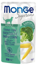 Monge Supreme Тунец с брокколи и кукурузой