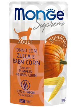 Monge Supreme Тунец с тыквой и молодой кукурузой