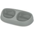 Изображение 1 - Moderna Sensibowl Двойная пластиковая миска для собак и котов оливковая