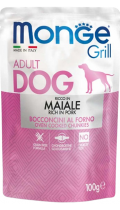 Monge Dog Grill Bocconcini Желе с свининой