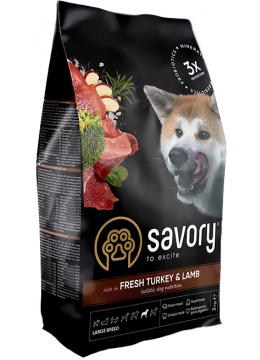Savory Large Breeds Turkey and Lamb