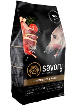 Savory Adult All Breeds Duck and Rabbit