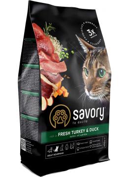 Savory Adult Cat Gourmand Turkey and Duck