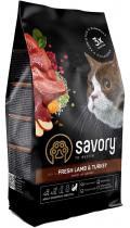 Savory Adult Cat Sensitive Digestion Lamb and Turkey