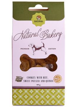 Natural Dried Bakery Печенье с говядиной, бататом и киноа