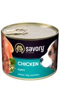 Savory Dog All breeds Puppy Chicken pate